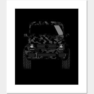 No road no problem - G Wagon Klasse Offroad 4x4 SUV Posters and Art